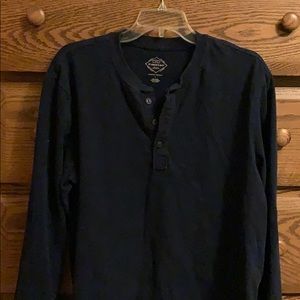 St Johns bay size L dark blue Henley
